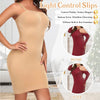 Women's Strapless Shapewear Slip Under Dress Full Slips Dress Tummy Control Camisole Full Body Shaper Seamless Corset Underwear