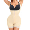 Women's Shapewear BodysuitSlimmingButt Lifter Full Body Shaper Bbl Tummy Control Open Crotch Ziper Design Fajas Reductoras