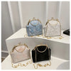 Butterfly Embroidery Dinner Party Ladies Chain Crossbody Bag Elegant Simple Female Handbags Chinese Style Women's Shoulder Bags