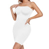 Women's Strapless Shapewear Slip Under Dress Full Slips Dress Tummy Control Camisole Full Body Shaper Seamless Corset Underwear