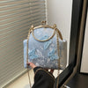 Butterfly Embroidery Dinner Party Ladies Chain Crossbody Bag Elegant Simple Female Handbags Chinese Style Women's Shoulder Bags
