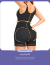 Women's Shapewear BodysuitSlimmingButt Lifter Full Body Shaper Bbl Tummy Control Open Crotch Ziper Design Fajas Reductoras
