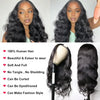 250 Density Upgrade V Part Wigs Body Wave Wig 32inch Machine Made Brazilian Human Hair Fit For All Head Sizes For Women