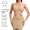 MISSMOLY Women Full Body Shapewear Camisole Slips V Neck Slimming Shaper Waist Trainer Corset Tummy Control Slip Under Dresses