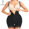 Women's Shapewear BodysuitSlimmingButt Lifter Full Body Shaper Bbl Tummy Control Open Crotch Ziper Design Fajas Reductoras