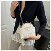 Butterfly Embroidery Dinner Party Ladies Chain Crossbody Bag Elegant Simple Female Handbags Chinese Style Women's Shoulder Bags